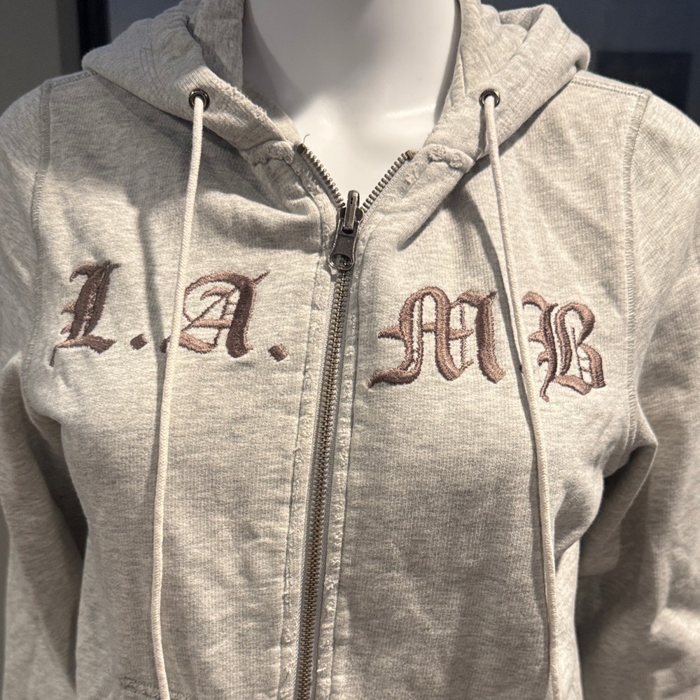 L.A.M.B peacock logo hoodie VHTF